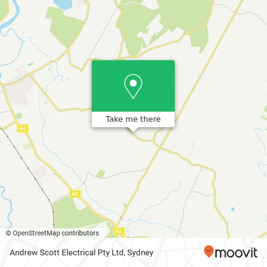 Andrew Scott Electrical Pty Ltd map