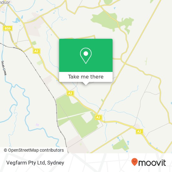 Mapa Vegfarm Pty Ltd