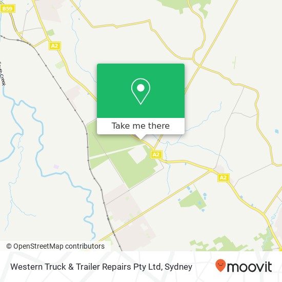 Western Truck & Trailer Repairs Pty Ltd map