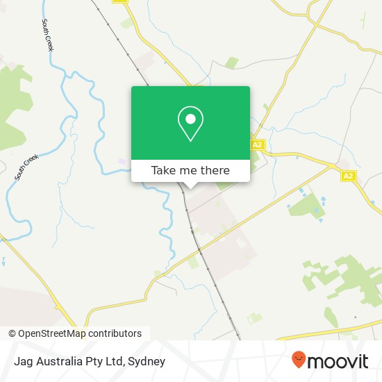 Mapa Jag Australia Pty Ltd