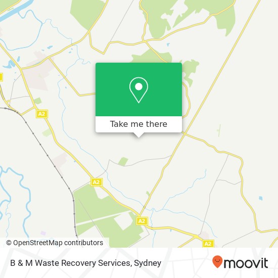 B & M Waste Recovery Services map