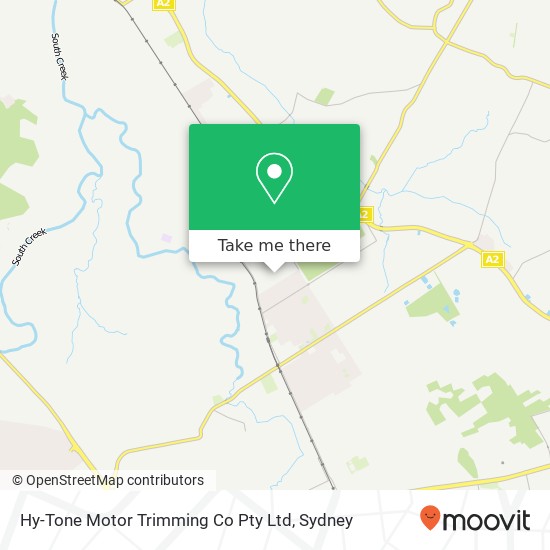 Hy-Tone Motor Trimming Co Pty Ltd map