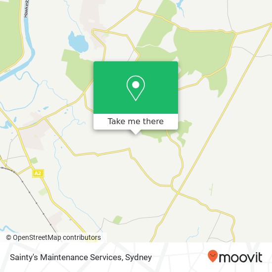 Sainty's Maintenance Services map