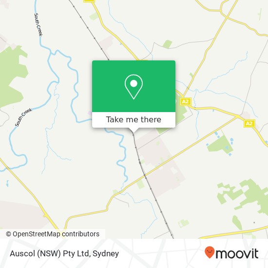 Auscol (NSW) Pty Ltd map