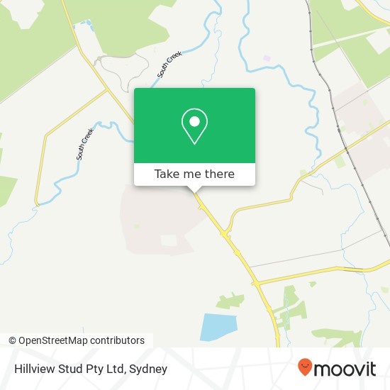 Hillview Stud Pty Ltd map