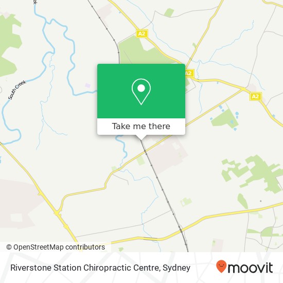 Mapa Riverstone Station Chiropractic Centre