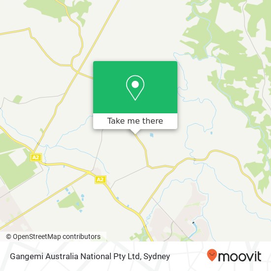 Gangemi Australia National Pty Ltd map