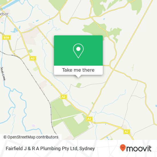 Fairfield J & R A Plumbing Pty Ltd map