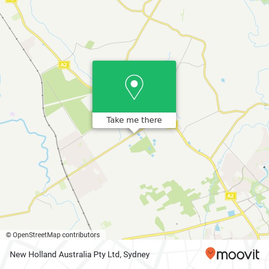 New Holland Australia Pty Ltd map