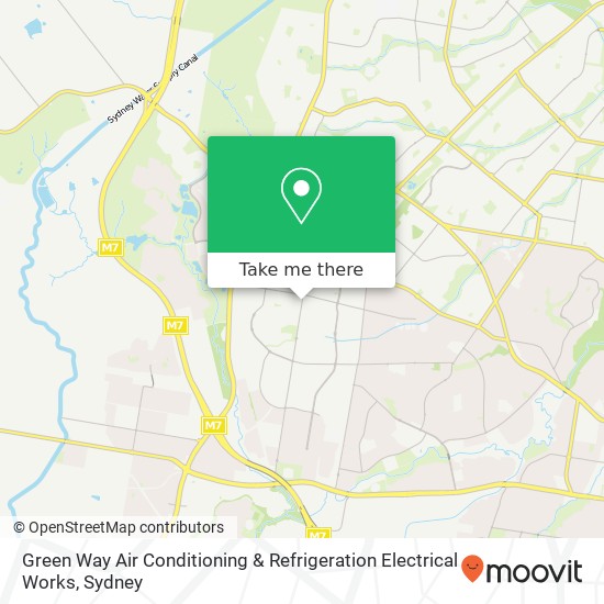 Green Way Air Conditioning & Refrigeration Electrical Works map