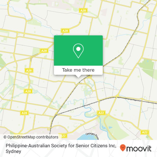 Philippine-Australian Society for Senior Citizens Inc map