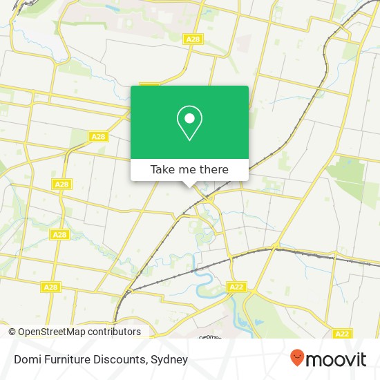 Domi Furniture Discounts map