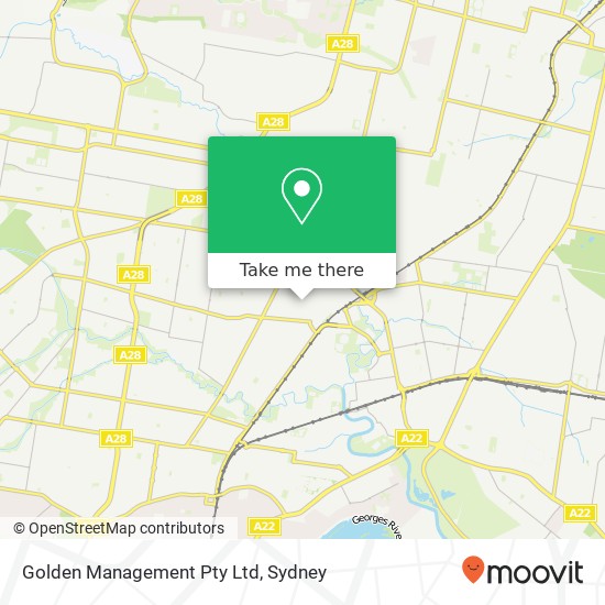 Golden Management Pty Ltd map