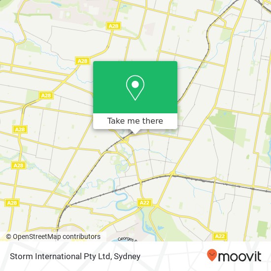 Storm International Pty Ltd map