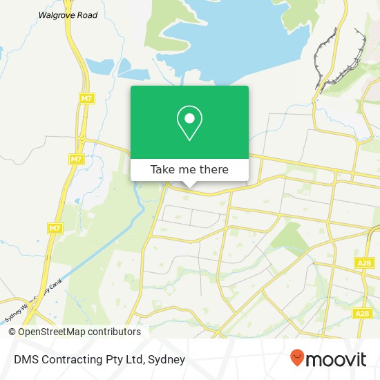 DMS Contracting Pty Ltd map