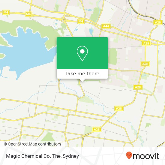 Magic Chemical Co. The map