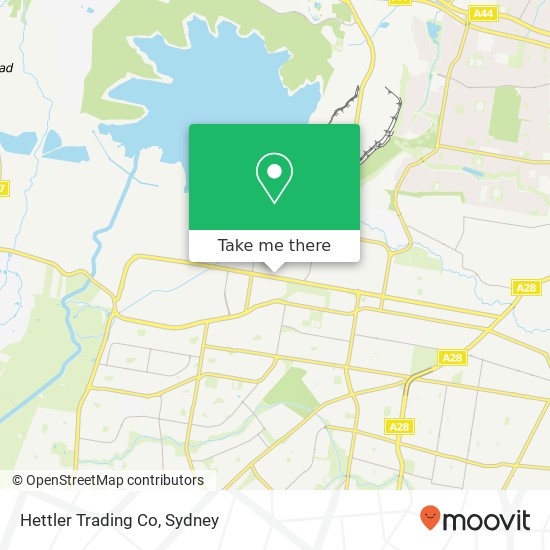 Hettler Trading Co map