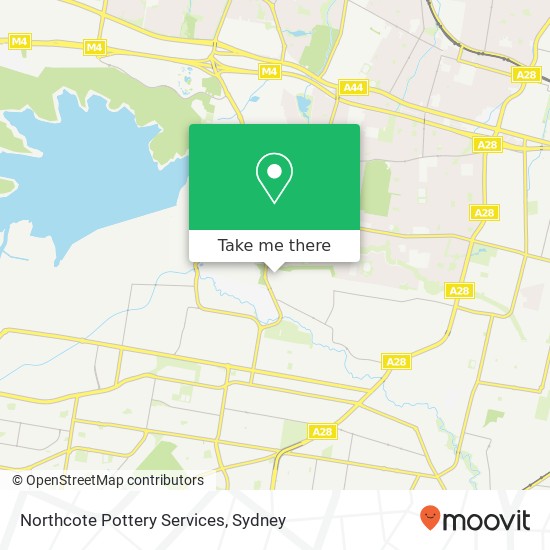 Northcote Pottery Services map
