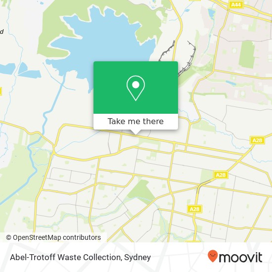 Abel-Trotoff Waste Collection map