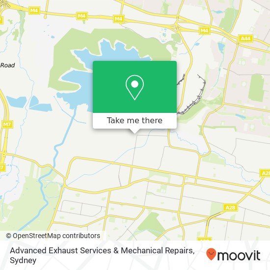 Advanced Exhaust Services & Mechanical Repairs map