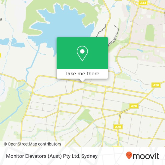 Monitor Elevators (Aust) Pty Ltd map