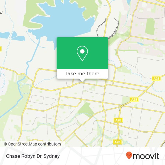 Mapa Chase Robyn Dr