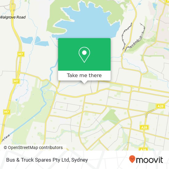 Bus & Truck Spares Pty Ltd map