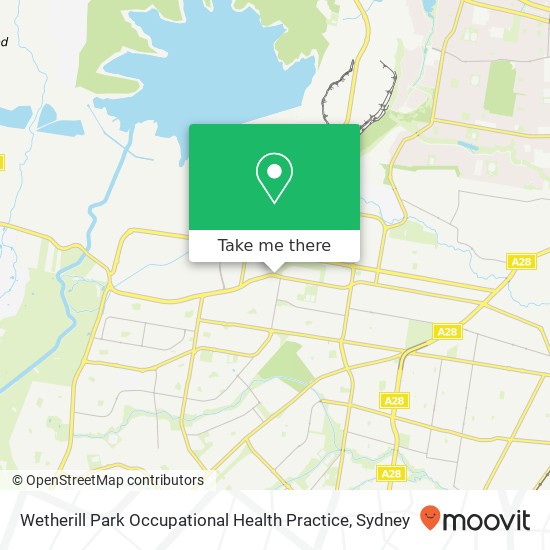 Wetherill Park Occupational Health Practice map