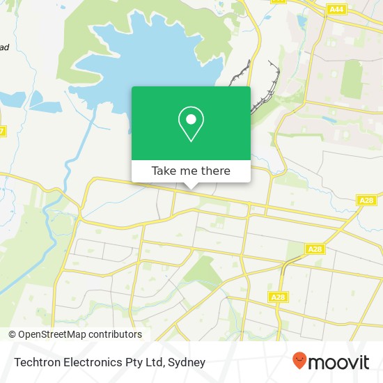 Techtron Electronics Pty Ltd map