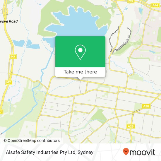 Alsafe Safety Industries Pty Ltd map