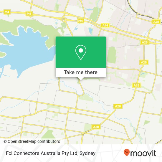 Fci Connectors Australia Pty Ltd map