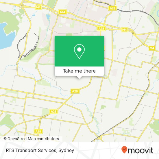 RTS Transport Services map