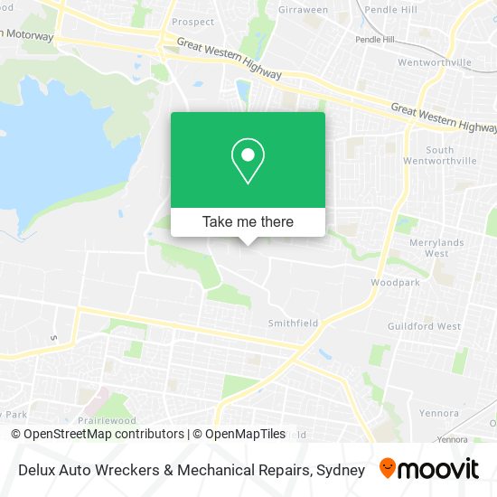 Delux Auto Wreckers & Mechanical Repairs map