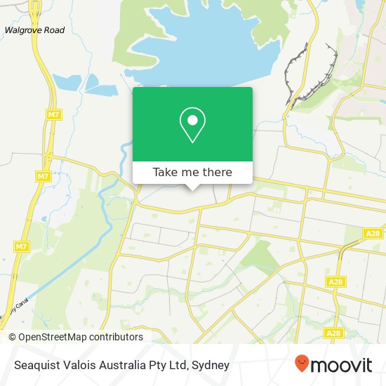 Seaquist Valois Australia Pty Ltd map