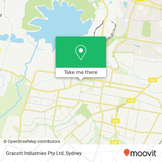 Gracott Industries Pty Ltd map