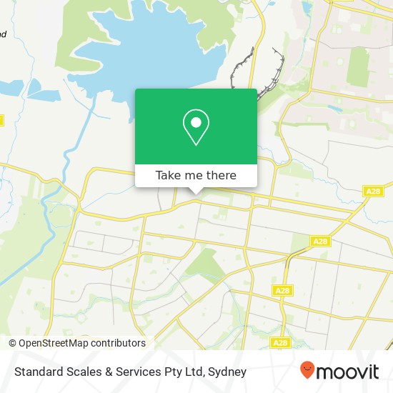 Standard Scales & Services Pty Ltd map