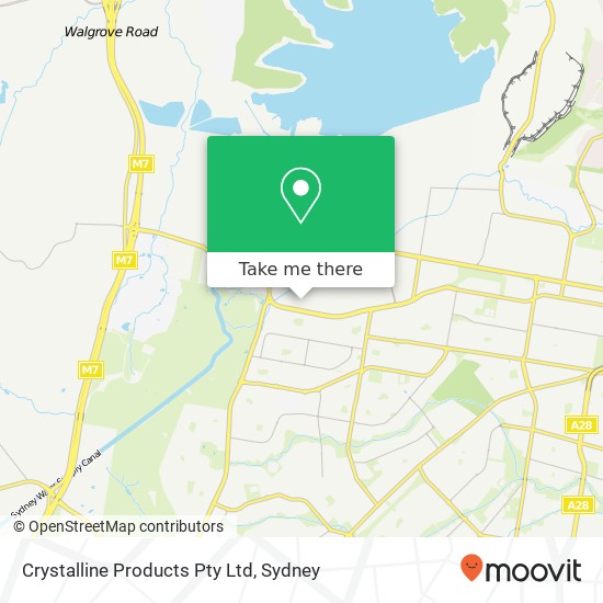 Crystalline Products Pty Ltd map