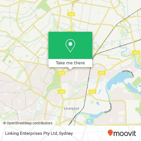 Linking Enterprises Pty Ltd map