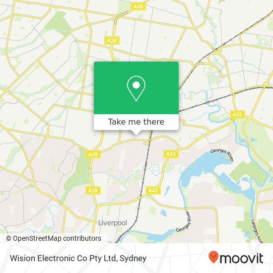 Wision Electronic Co Pty Ltd map