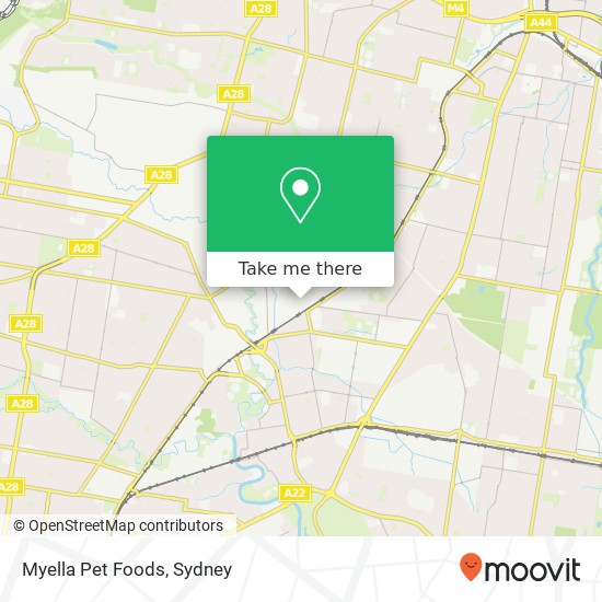 Myella Pet Foods map