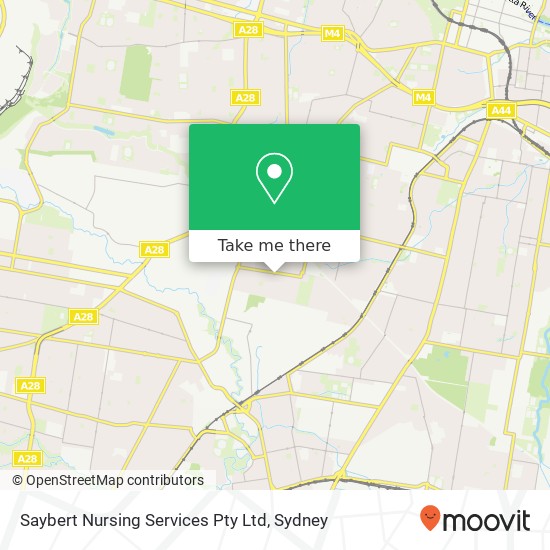 Saybert Nursing Services Pty Ltd map