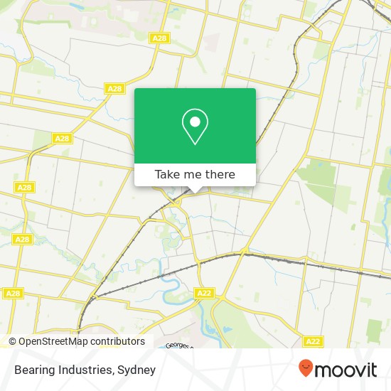Bearing Industries map