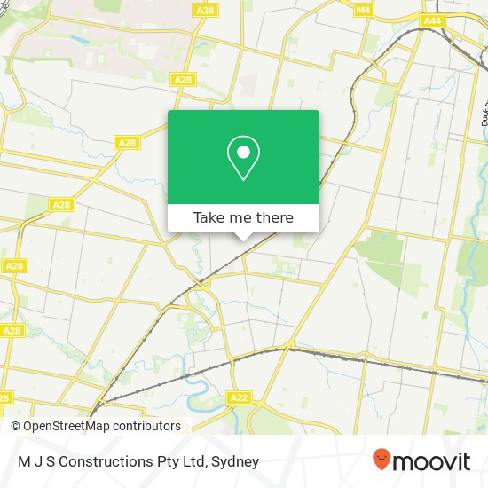 M J S Constructions Pty Ltd map