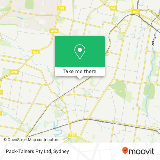 Pack-Tainers Pty Ltd map