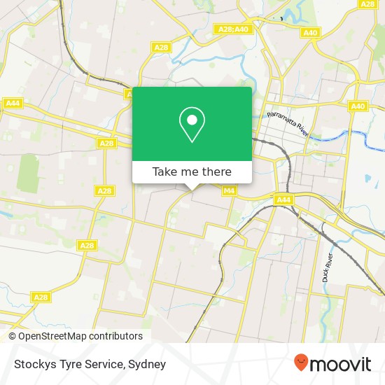 Stockys Tyre Service map