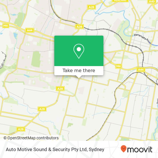 Auto Motive Sound & Security Pty Ltd map