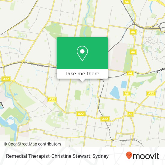 Remedial Therapist-Christine Stewart map