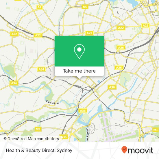 Health & Beauty Direct map