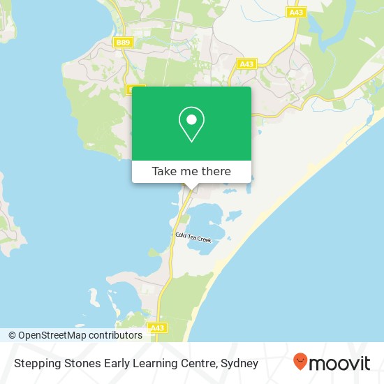 Mapa Stepping Stones Early Learning Centre