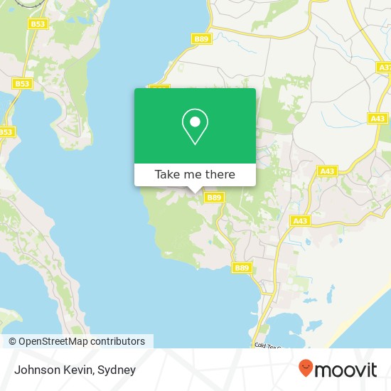 Mapa Johnson Kevin